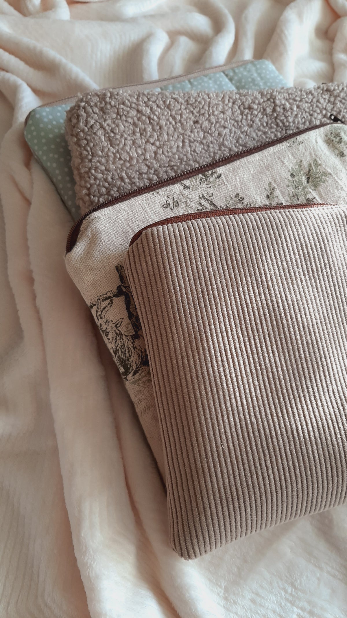 Pochette zippée