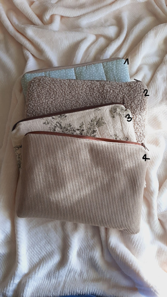 Pochette zippée