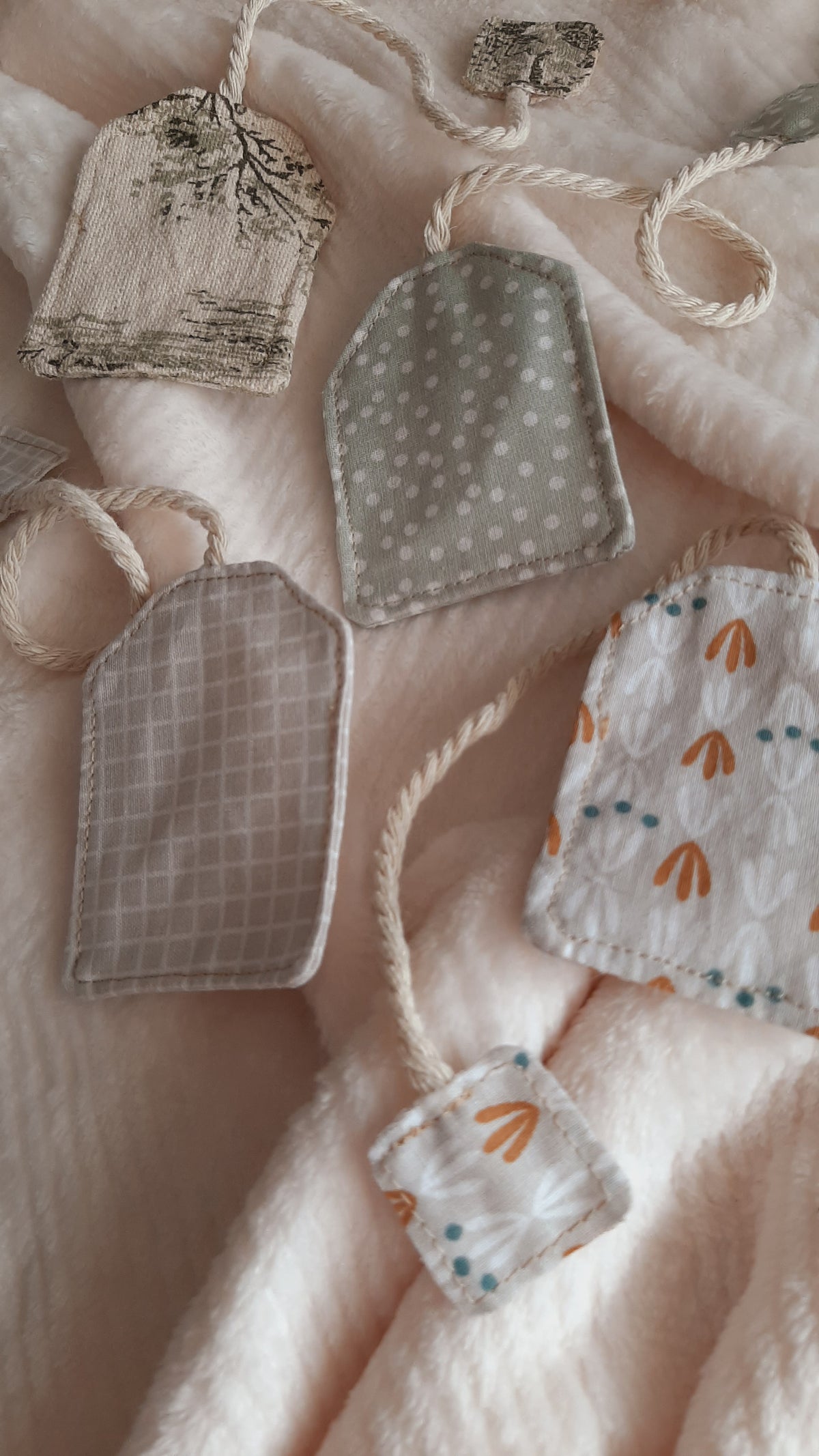 Marque page sachet de thé