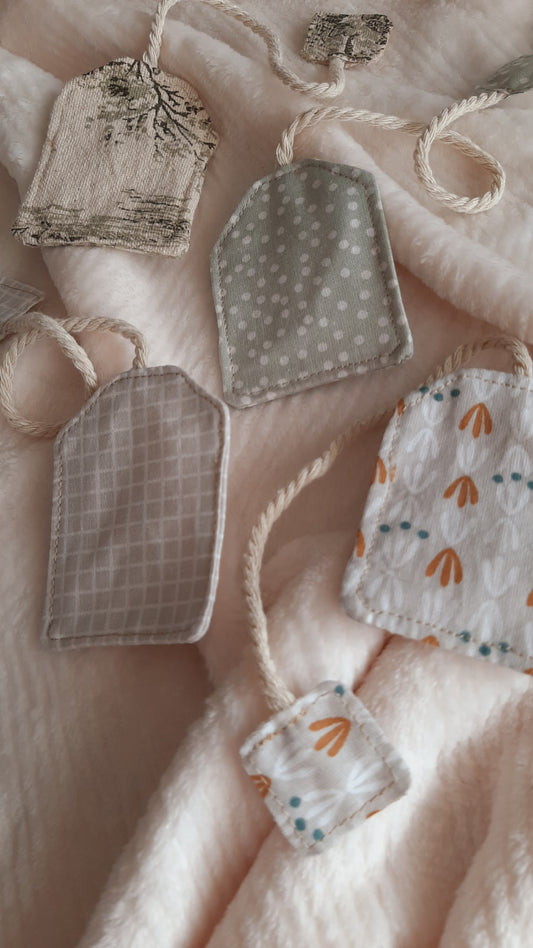 Marque page sachet de thé