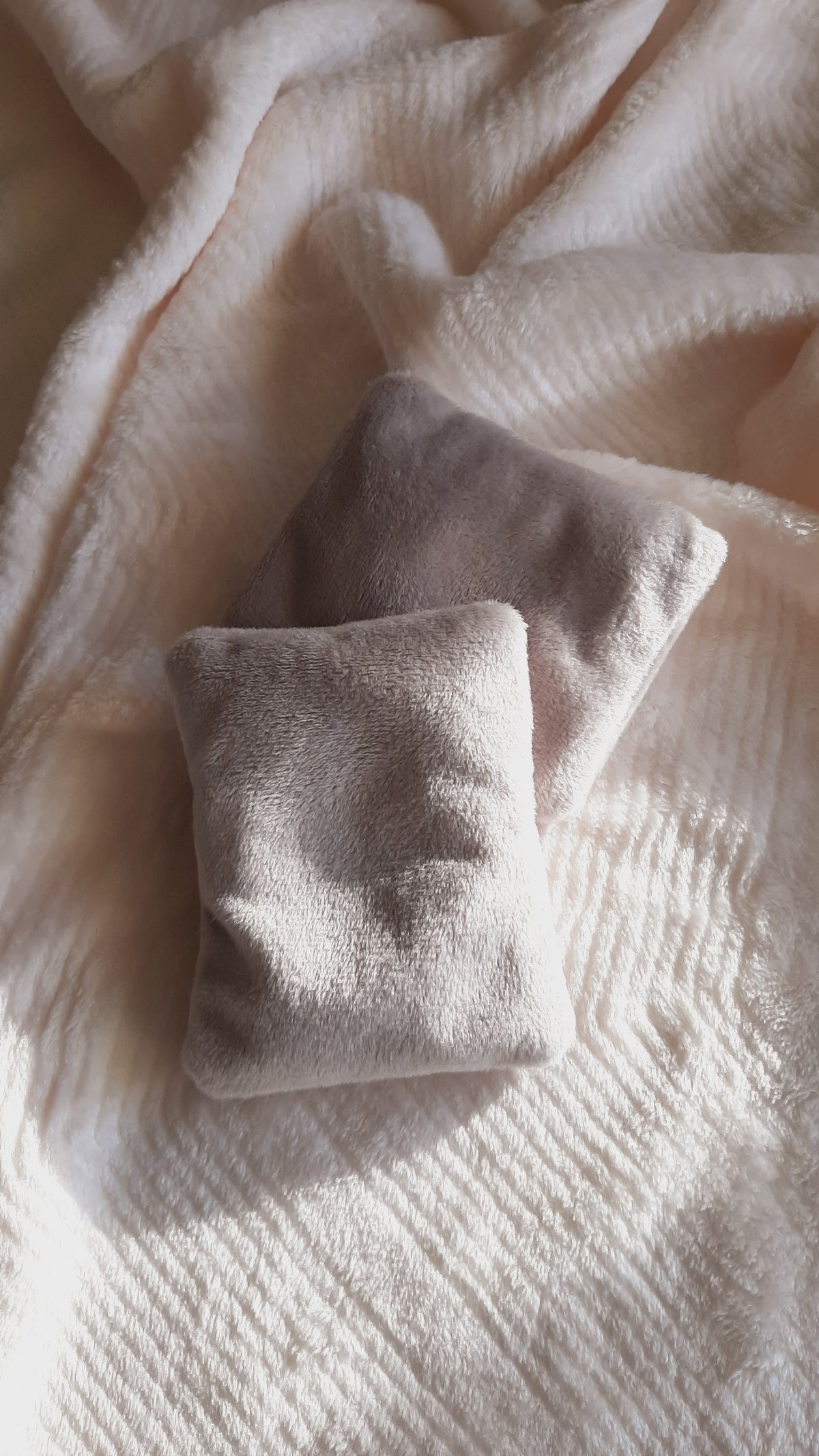 Bouillottes sèches de poche - Lot de 2
