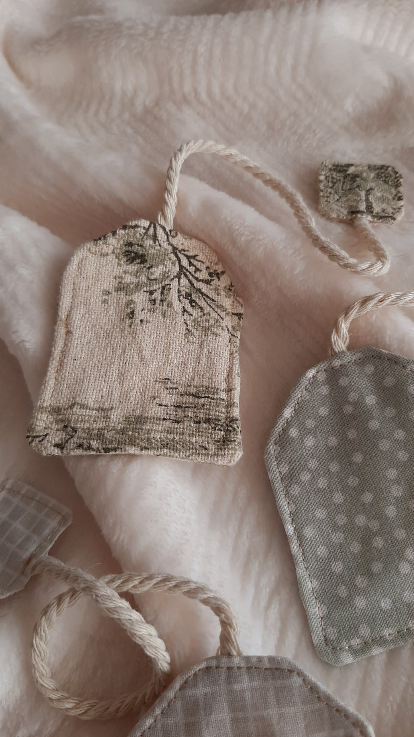 Marque page sachet de thé